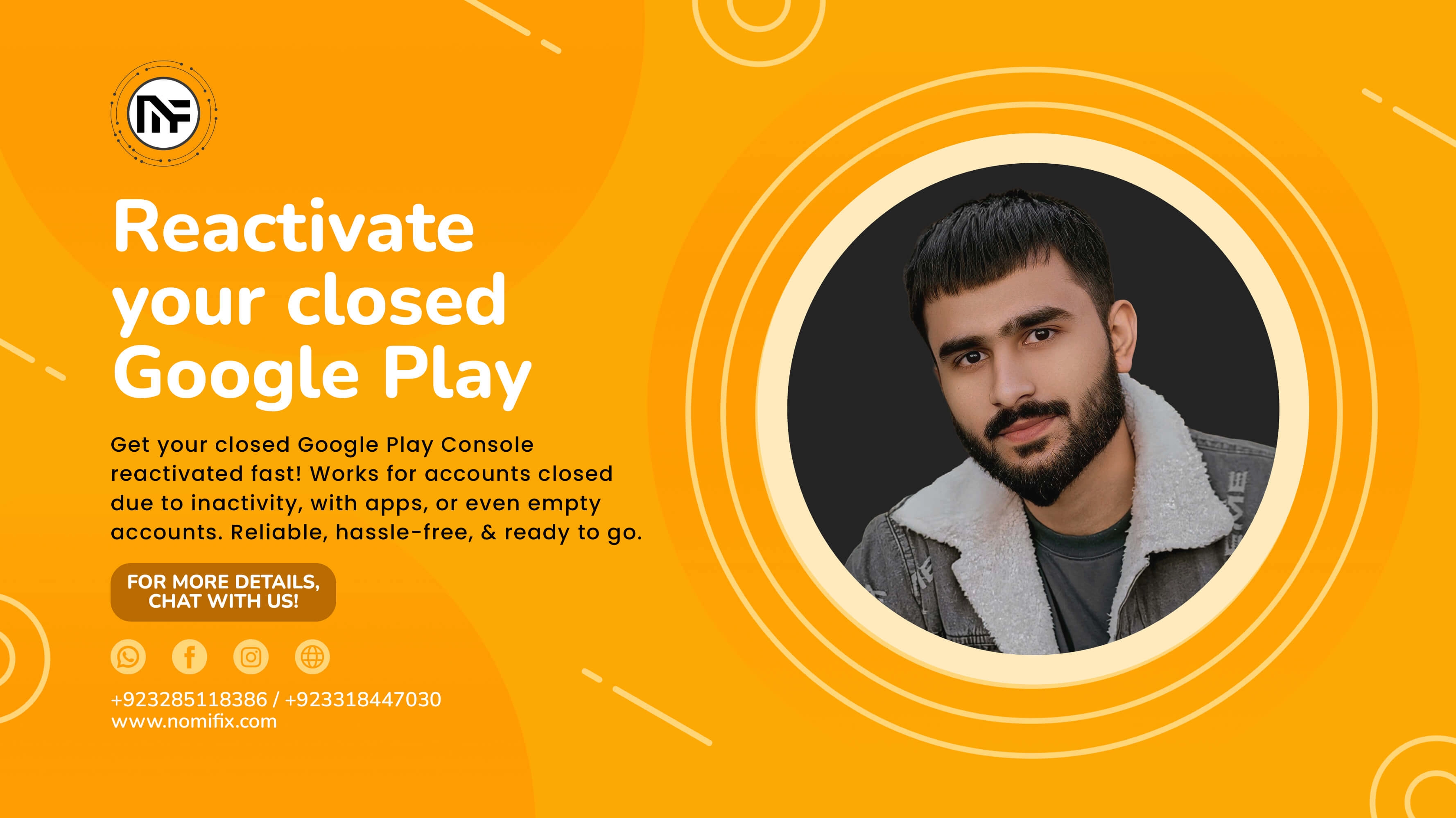Reactivate Your Closed Google Play